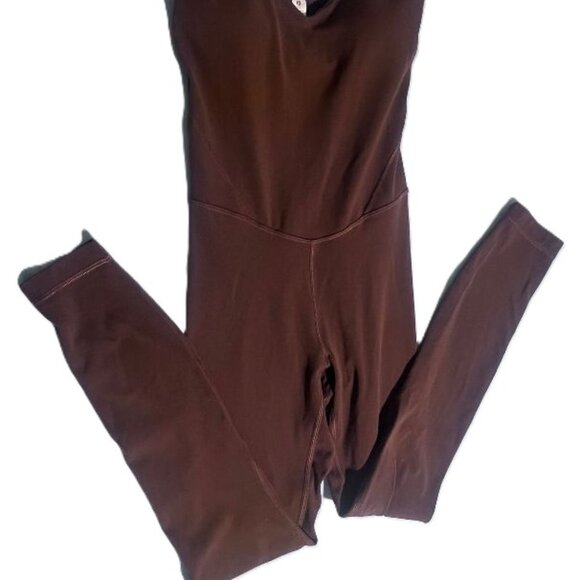 Lululemon Brown Jumpsuit Size 0 – 23.5" Inseam - Picture 3 of 4